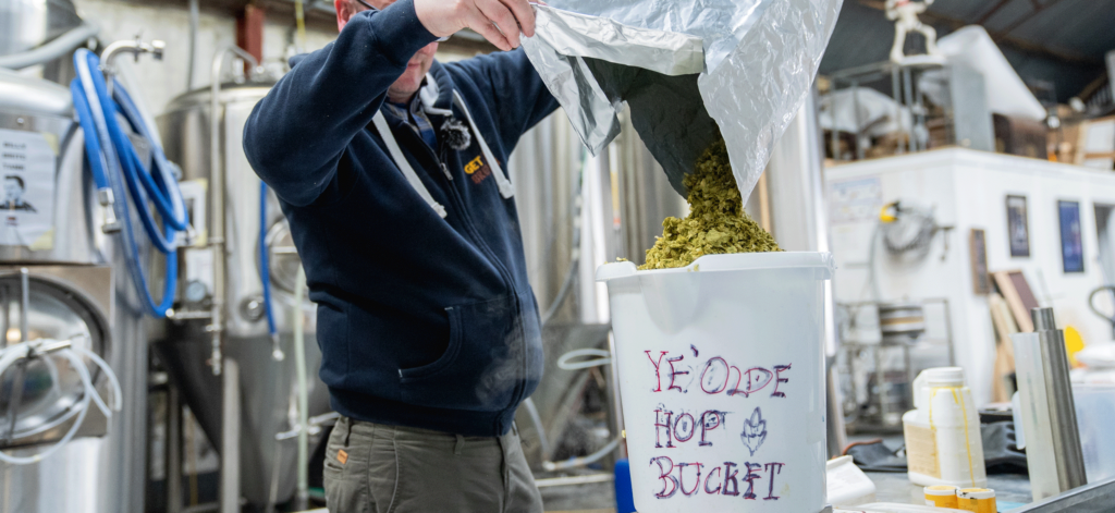 Hops In The Brewhouse