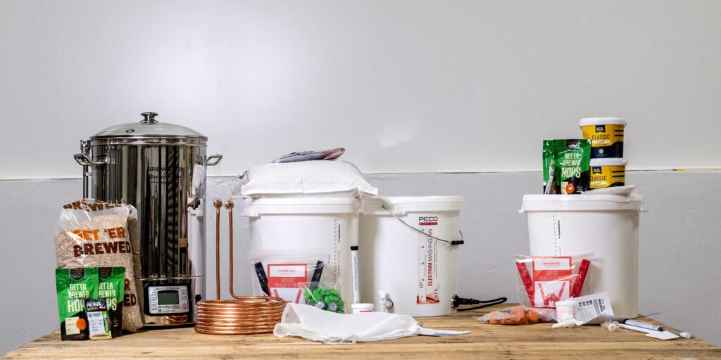 What do you need to start brewing at home.