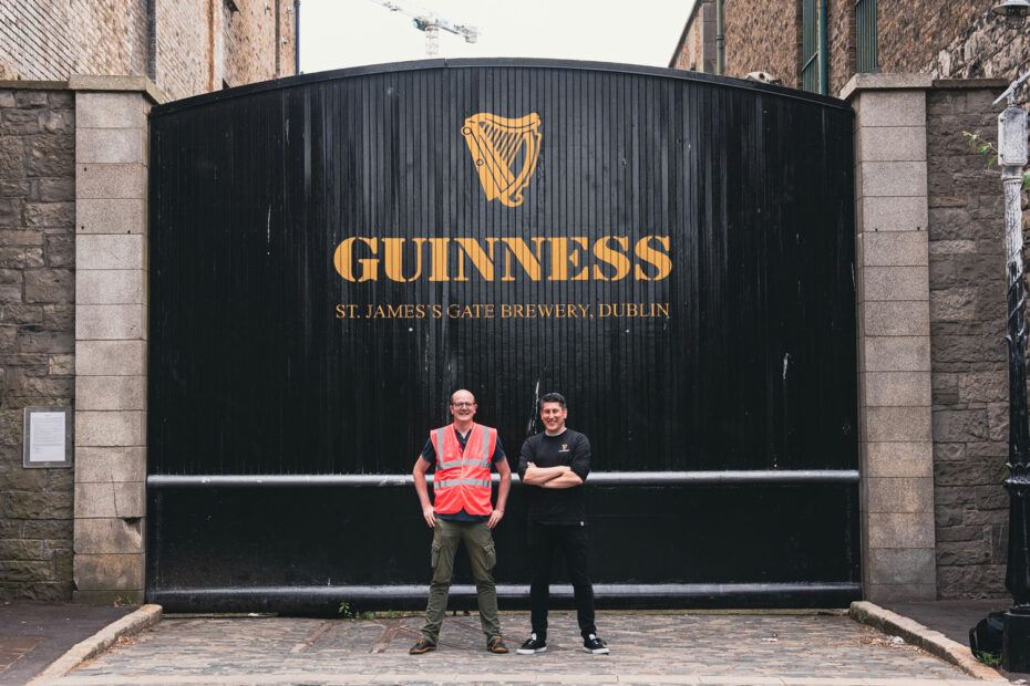 Guiness St James Famous Black & Gold Gates to get the Guinness Clone Recipe