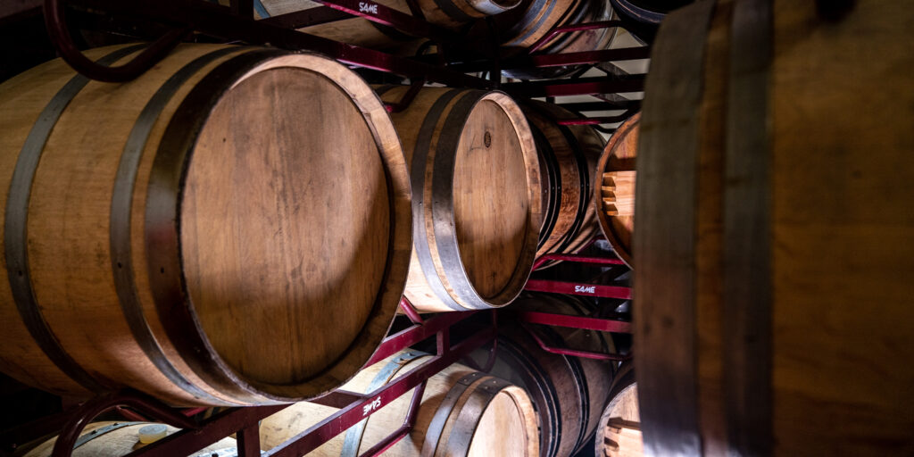 Beer in Wine barrels