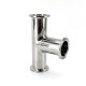 1.5" Tri Clamp Tee 1.5" Tri Clamp Tee