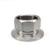 1.5" Tri Clamp x 1" Female (BSP) 1.5" Tri Clamp x 1" Female (BSP)