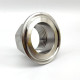 1.5" Tri Clamp x 1" Female (BSP) 1.5" Tri Clamp x 1" Female (BSP)