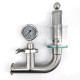 1.5" Tri Clamp Spunding Valve with Pressure Gauge 1.5" Tri Clamp Spunding Valve with Pressure Gauge