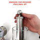 1.5" Tri Clamp Spunding Valve with Pressure Gauge 1.5" Tri Clamp Spunding Valve with Pressure Gauge