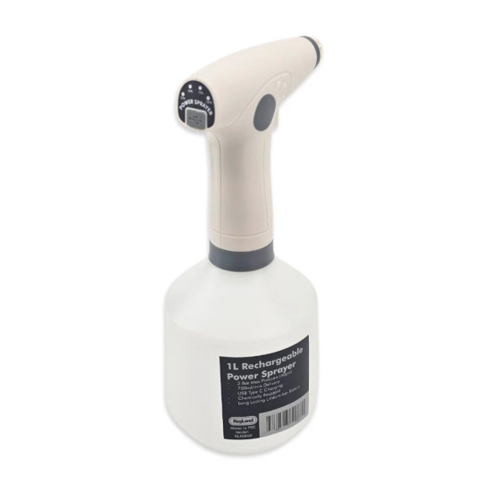 1L Power Sprayer (Rechargeable USB Type-C) 1L Power Sprayer (Rechargeable USB Type-C)
