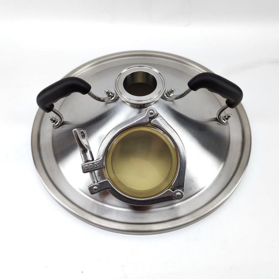 35L Pro Sight Glass Distillation / Steam Condenser Lid 35L Pro Sight Glass Distillation / Steam Condenser Lid