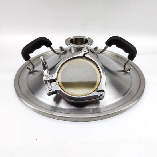 35L Pro Sight Glass Distillation / Steam Condenser Lid 35L Pro Sight Glass Distillation / Steam Condenser Lid