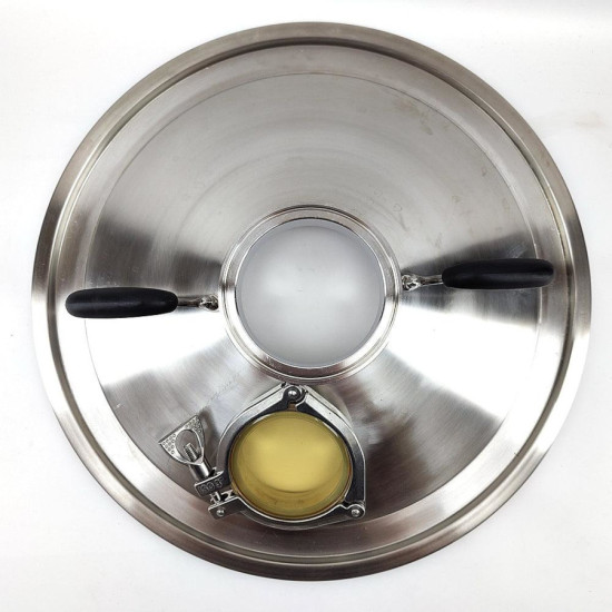 65L Pro Sight Glass Distillation / Steam Condenser Lid 65L Pro Sight Glass Distillation / Steam Condenser Lid