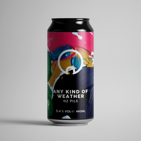 Our Brewery - Any Kind of Weather - NZ Pils - 440ml Can Our Brewery - Any Kind of Weather - NZ Pils - 440ml Can