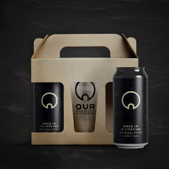 Our Brewery - Once In A Lifetime - Oatmeal Stout Gift Set Our Brewery - Once In A Lifetime - Oatmeal Stout Gift Set