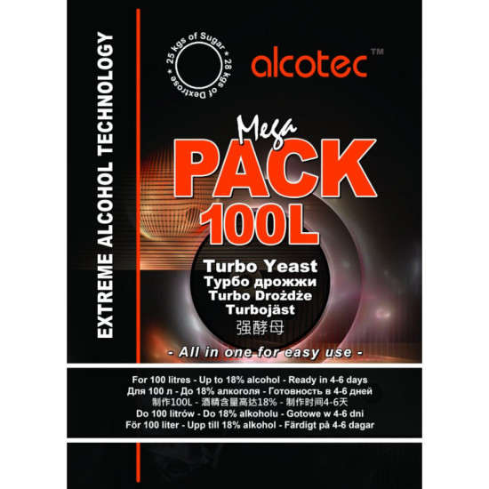 Alcotec Turbo Yeast - Mega Pack