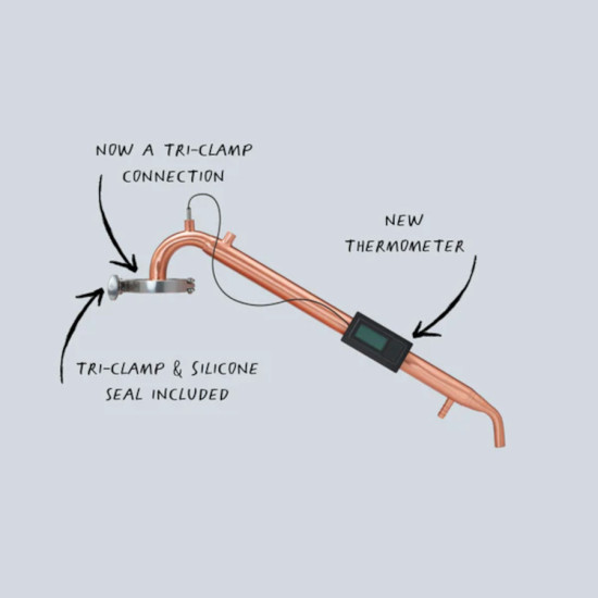 Alembic Copper Condenser