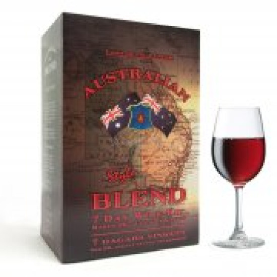 Australian Blend Shiraz 7 Day Wine Kit