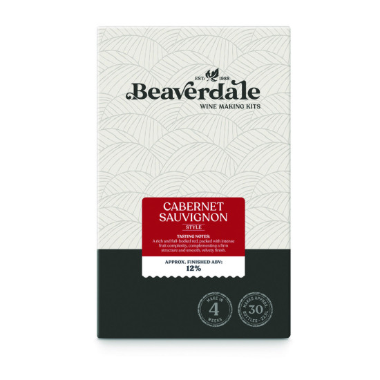 Beaverdale 30 Bottle Wine Kit - Cabernet Sauvignon Style