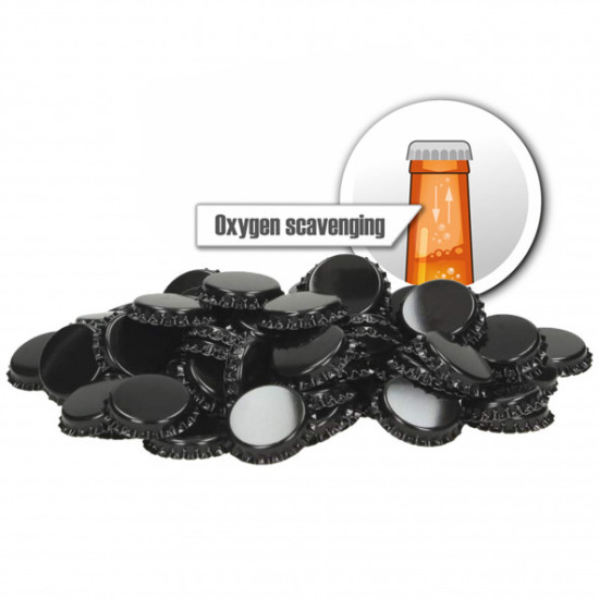 Black Caps - Oxygen Scavenging x 1000