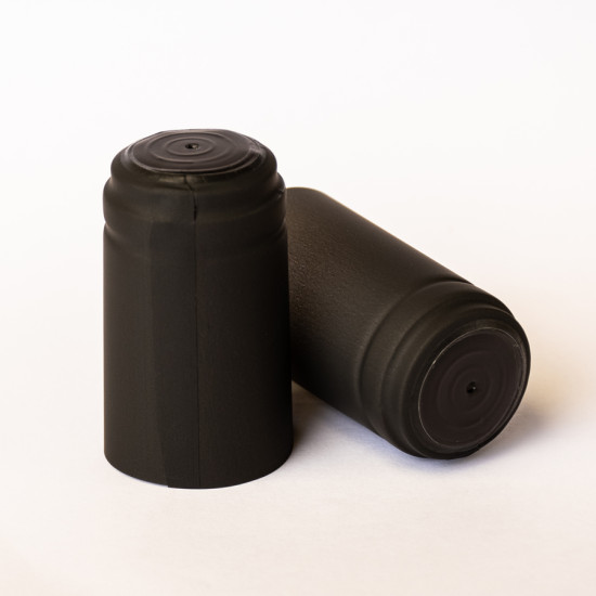 Black Thermo Shrink Capsules for wine bottles 100