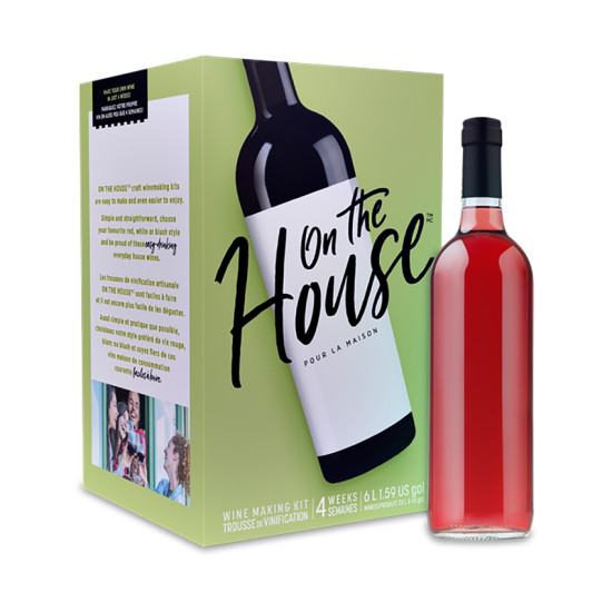 Blush On The House Wine Kit
