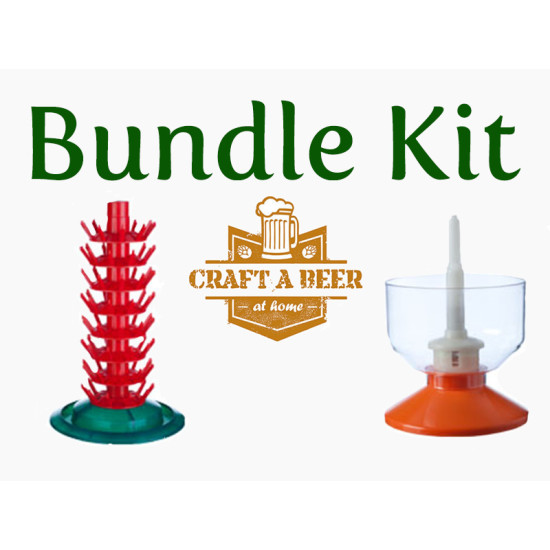 Bottle Cleaning Bundle - Rinser Deluxe, Drainer 50 & GEB Oxi No Rinse