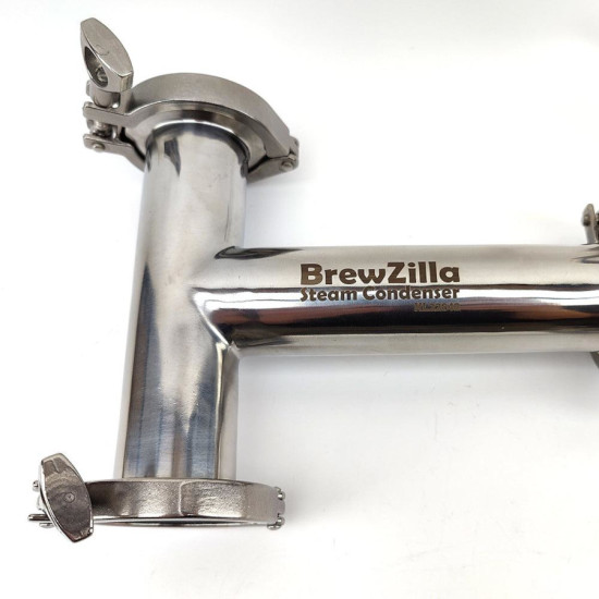 BrewZilla Steam Condenser Set - 2" Tri Clamp BrewZilla Steam Condenser Set - 2" Tri Clamp