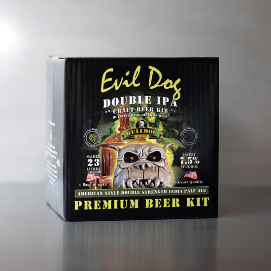 Bulldog Brews Evil Dog Double IPA Beer Kit
