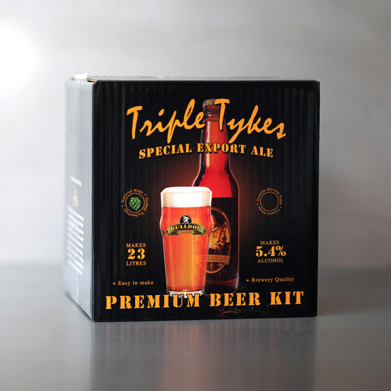 Bulldog Brews Triple Tykes Special Export Ale Beer Kit