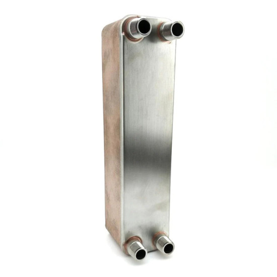 Chillout Threaded MKIV Counterflow Plate Heat Exchanger (30 plate) 1/2 Inch Male