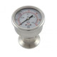 Diaphragm Pressure Gauge (1.5" Tri Clamp) 0-2 Bar (0-30psi)