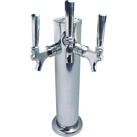 Draft Beer Tower - 3 Faucets