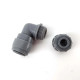 Duotight - 6.35mm (1/4") Screwlock x 8mm (5/16") - Reducer Elbow Duotight - 6.35mm (1/4") Screwlock x 8mm (5/16") - Reducer Elbow
