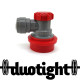 Duotight 6.35mm (1/4") x Ball Lock Disconnect - (Grey + Red Gas) Duotight 6.35mm (1/4") x Ball Lock Disconnect - (Grey + Red Gas)