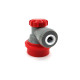 Duotight 6.35mm (1/4") x Ball Lock Disconnect - (Grey + Red Gas) Duotight 6.35mm (1/4") x Ball Lock Disconnect - (Grey + Red Gas)