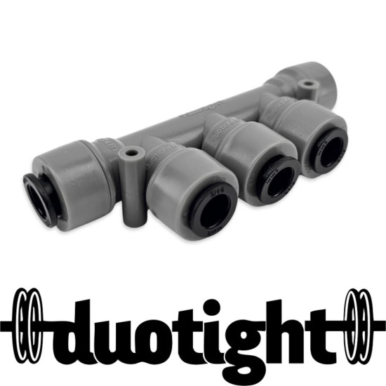 Duotight - 8mm (5/16")Female - 5 way Multi-Tee