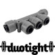 Duotight - 8mm (5/16")Female - 5 way Multi-Tee