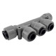 Duotight - 8mm (5/16")Female - 5 way Multi-Tee