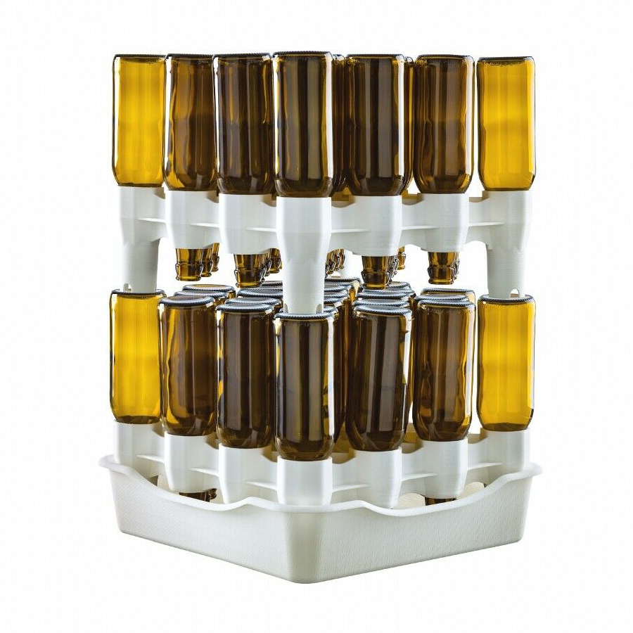 Bottle drainer rack on sale