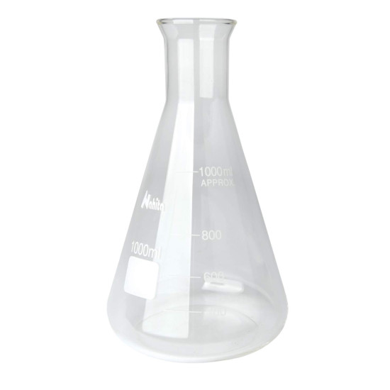 Erlenmeyer 1000ml graduated heat resistant