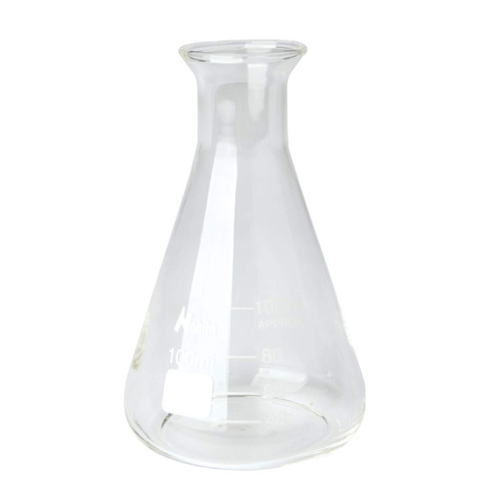 Erlenmeyer 150ml graduated heat resistant