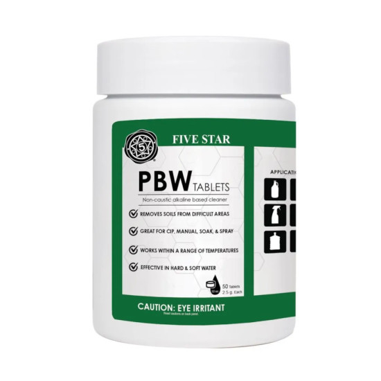 Five Star PBW Tablets 50x2.5g