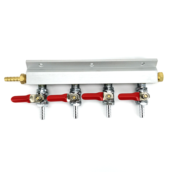 Gas Line Manifold 4 Ways