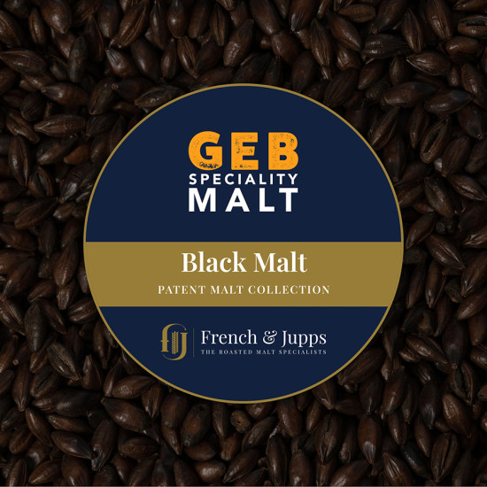GEB - French and Jupps Black Malt (EBC 1350 min)