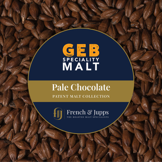GEB - French and Jupps Pale Chocolate Malt (EBC 450-700)