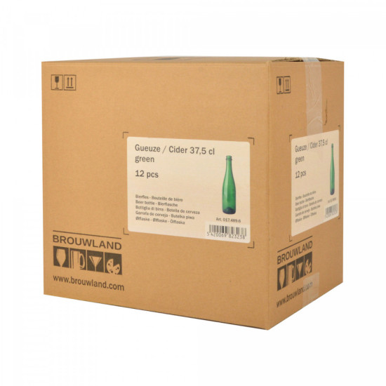Geuze/Cider Bottle 37,5 cl / Green x 12pcs