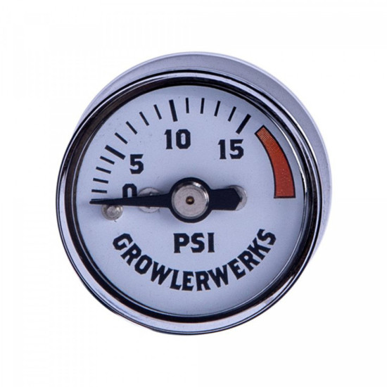 GrowlerWerks uKeg™ pressure gauge