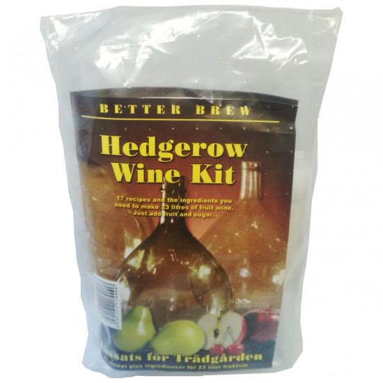 Hedgerow Wine Kit for 23 Litres Pack