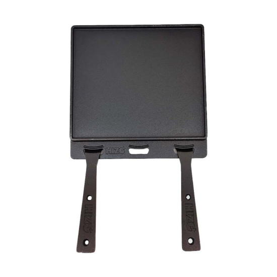 HIZO Cast Iron Double Sided Skillet (including 2 Handles)