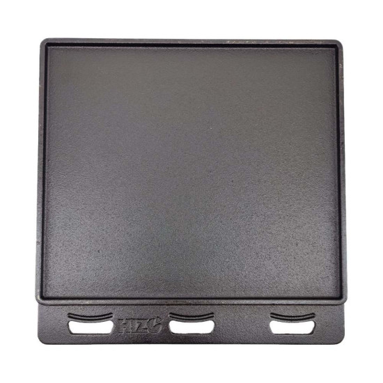 HIZO Cast Iron Double Sided Skillet (including 2 Handles)