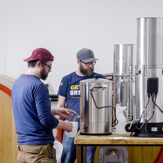 Homebrewing Experience in Our Brewery