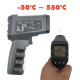 Infrared Thermometer Gun -50°C to +580°C (Black) Infrared Thermometer Gun -50°C to +580°C (Black)