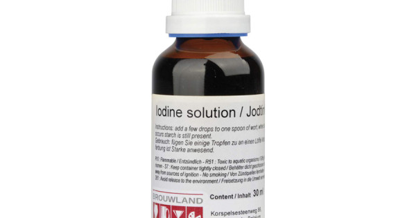 Iodine Tincture Starch conversion test 30 ml